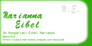 marianna eibel business card